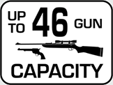 Capacity: 46 Long Gun