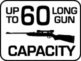 Capacity: 60 Long Gun