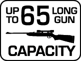 Capacity: 65 Long Gun