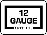 Steel: 12 gauge