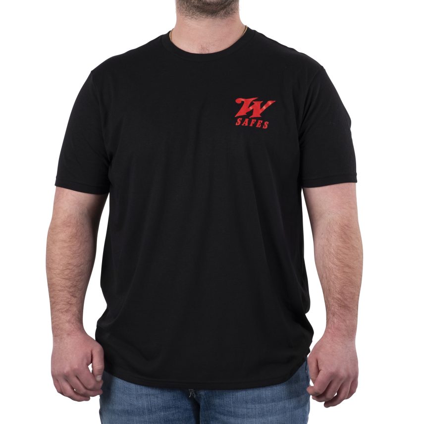 "Heritage" Winchester Safes T-Shirt (black) - Image 2